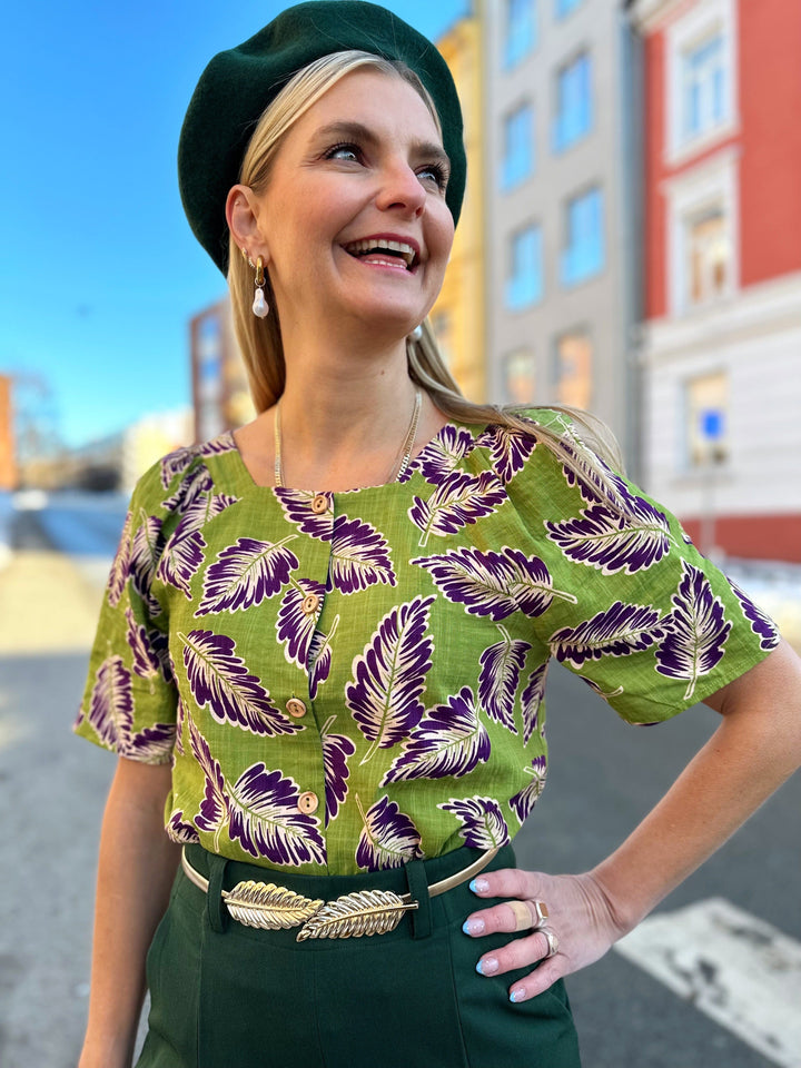 King Louie Topper Elienne bluse - Dominica