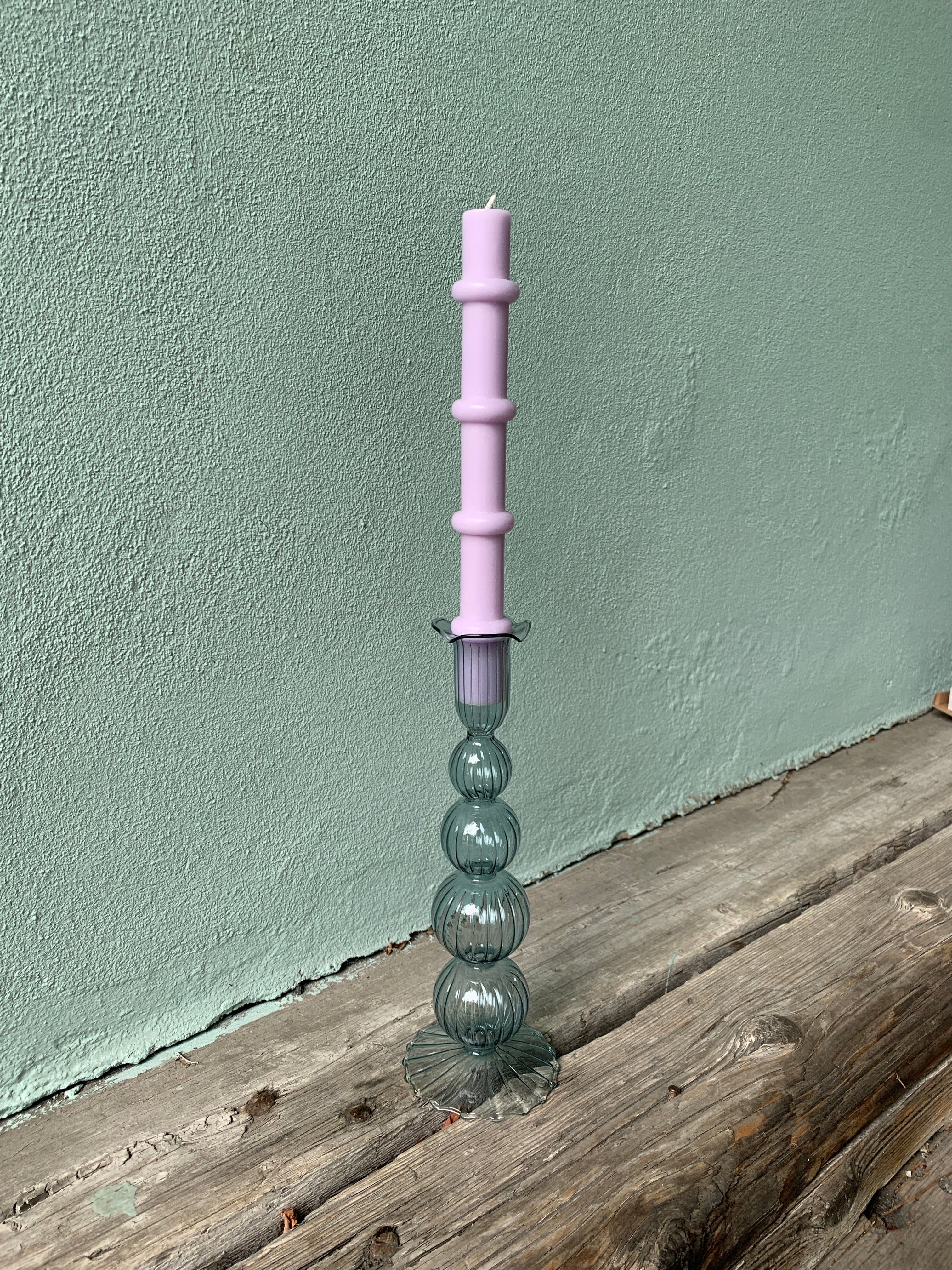 Miss Etoile stearinlys Pastell stearinlys -  Ringer purple