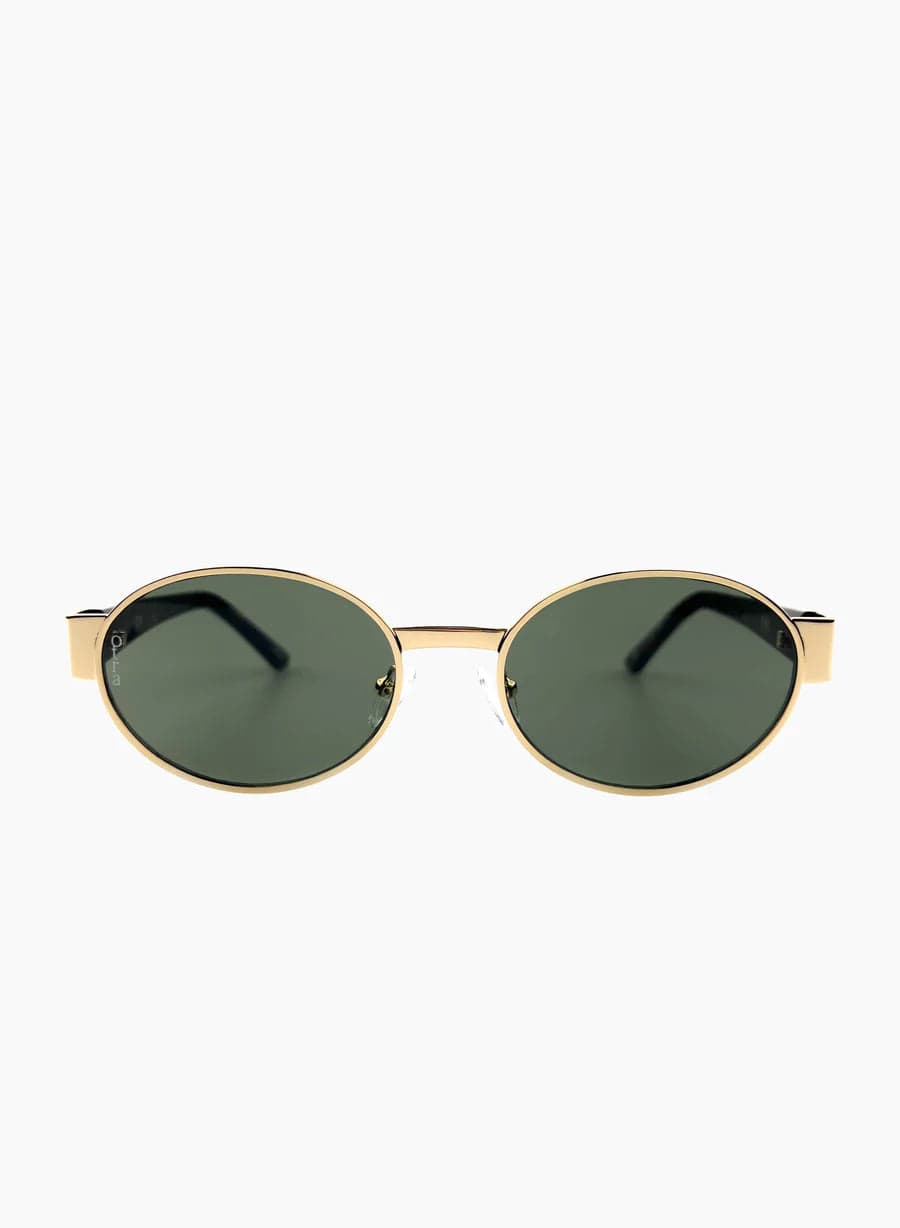 Otra Eyewear solbriller Echo - gold green