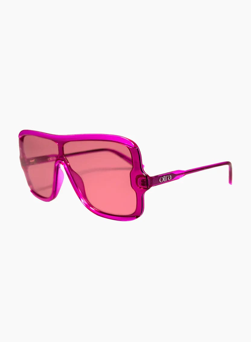 Otra Eyewear solbriller Jagger - transparent bright pink