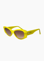 Last inn bildet i Galleri-visningsprogrammet, Otra Eyewear solbriller Monroe - lime/brown fade
