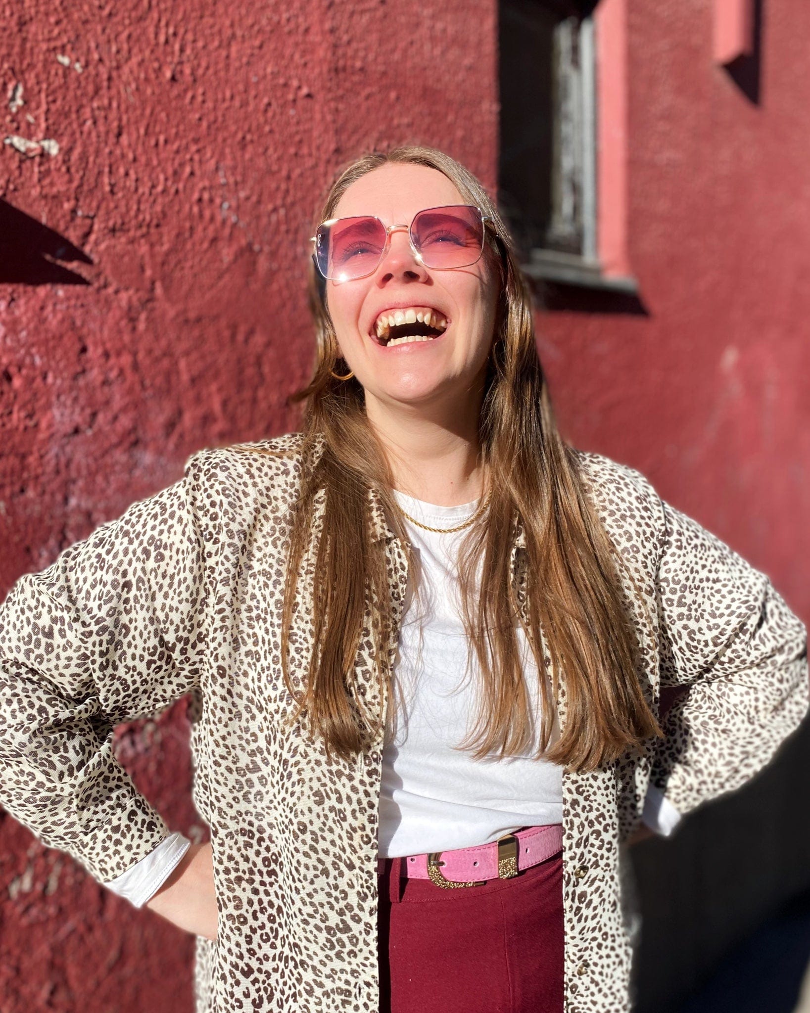 Otra Eyewear solbriller Roadie - gold purple