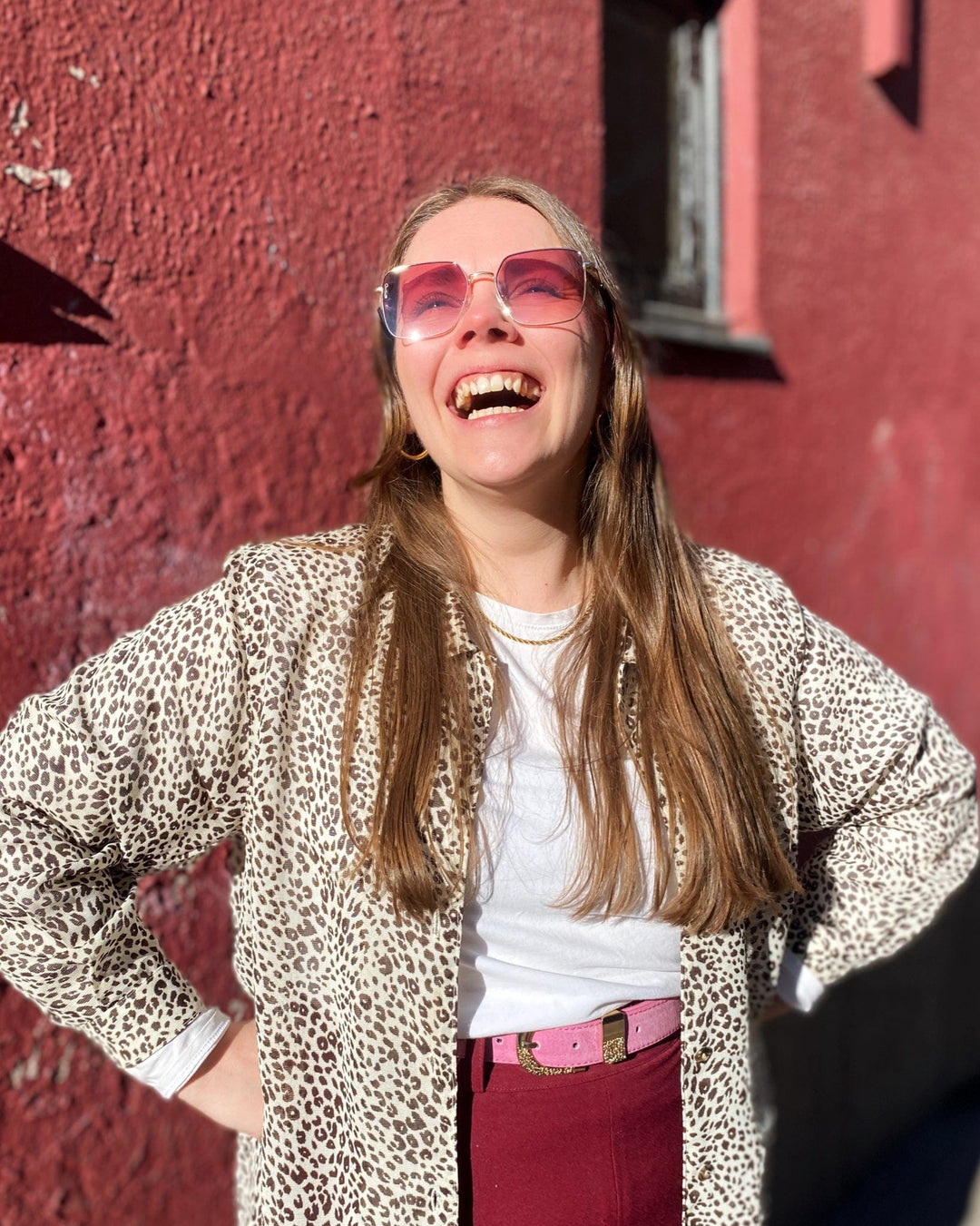 Otra Eyewear solbriller Roadie - gold purple