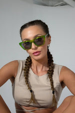 Last inn bildet i Galleri-visningsprogrammet, Otra Eyewear solbriller Step ahead - Green

