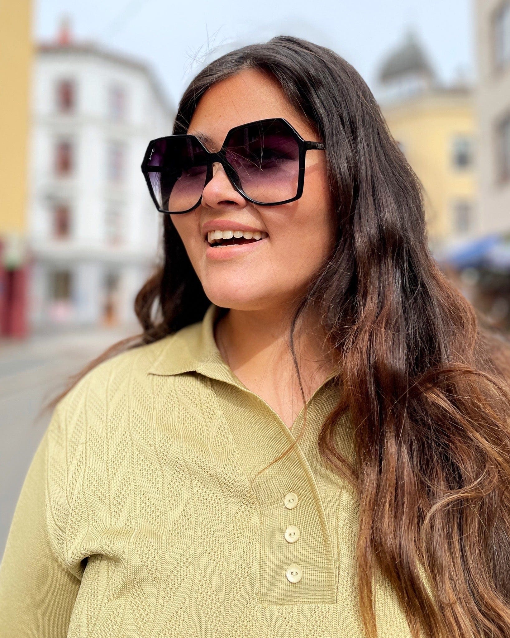 Otra Eyewear solbriller Virgo - black fade