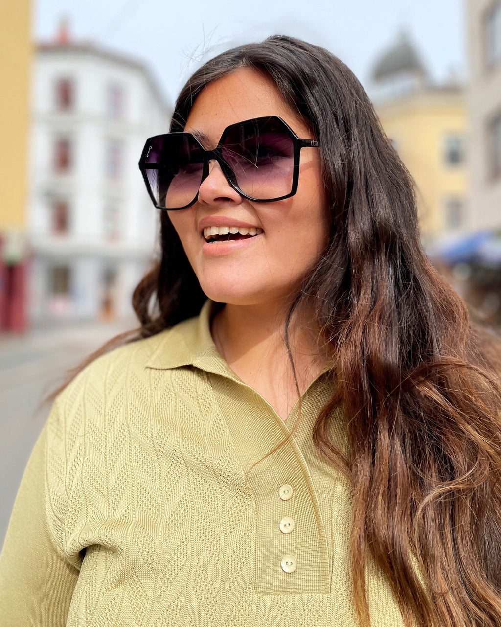Otra Eyewear solbriller Virgo - black fade