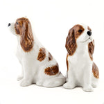 Last inn bildet i Galleri-visningsprogrammet, Quail Ceramics interiør Cavalier King Charles - salt og pepper
