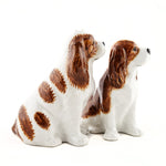 Last inn bildet i Galleri-visningsprogrammet, Quail Ceramics interiør Cavalier King Charles - salt og pepper
