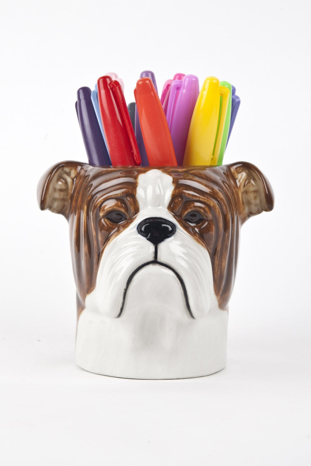 Quail Ceramics interiør English bulldog - pencil pot