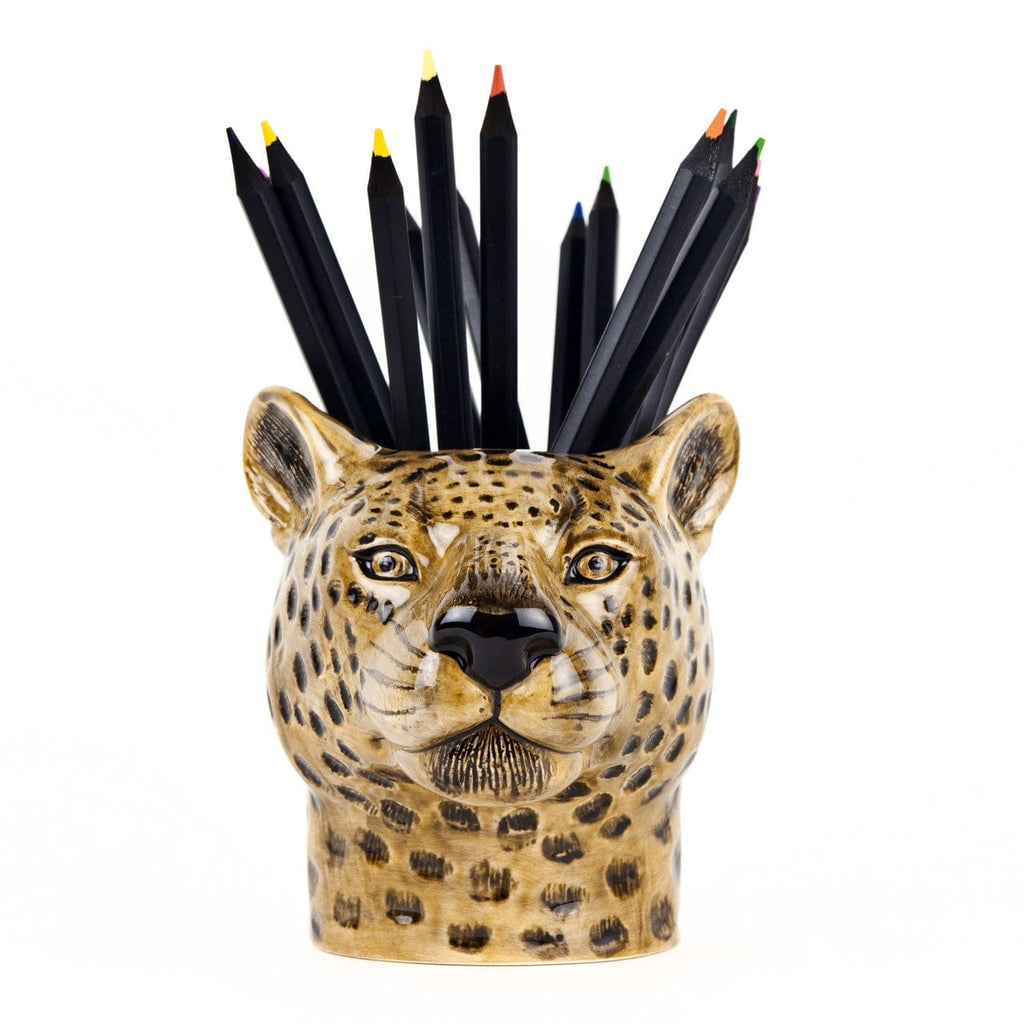 Quail Ceramics interiør Leopard - pencil pot