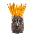 Last inn bildet i Galleri-visningsprogrammet, Quail Ceramics interiør Tawny Owl - pencil pot
