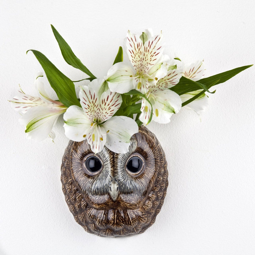 Quail Ceramics interiør Tawny Owl - wall vase
