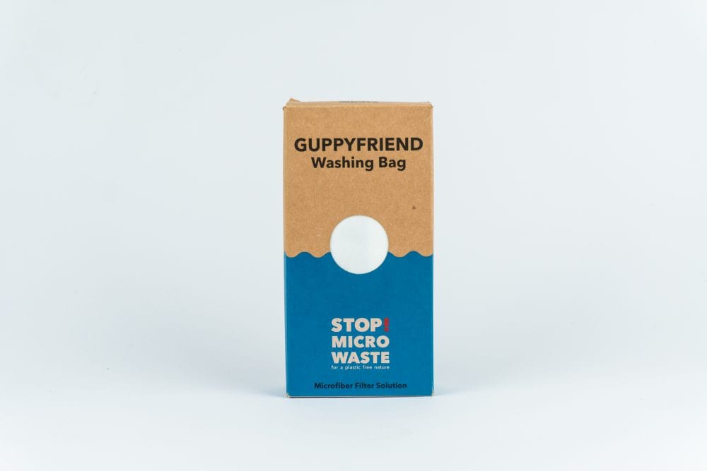 Guppyfriend vaskepose som forhindrer utslipp av mikroplast