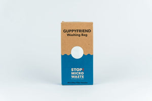 Guppyfriend vaskepose som forhindrer utslipp av mikroplast