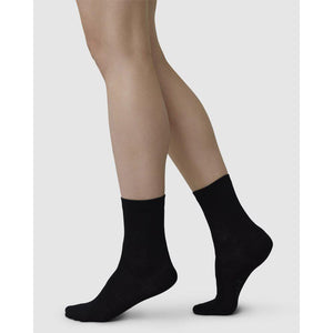 Swedish Stockings sokker Johanna wool socks - black