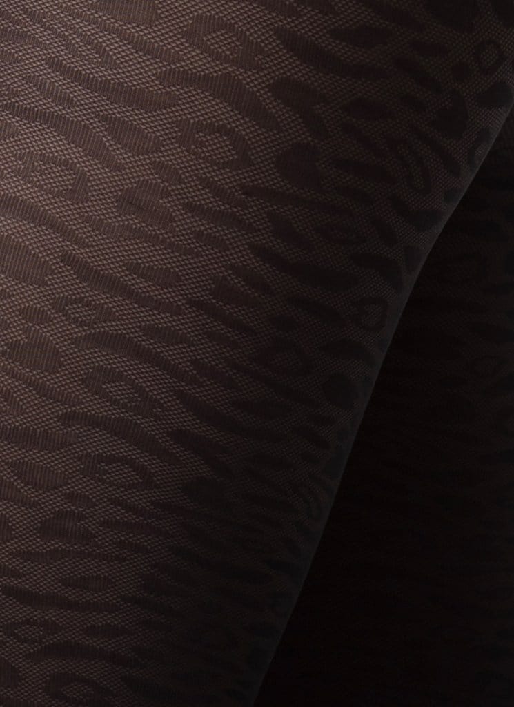 Swedish Stockings strømpebukser Emma leopard
