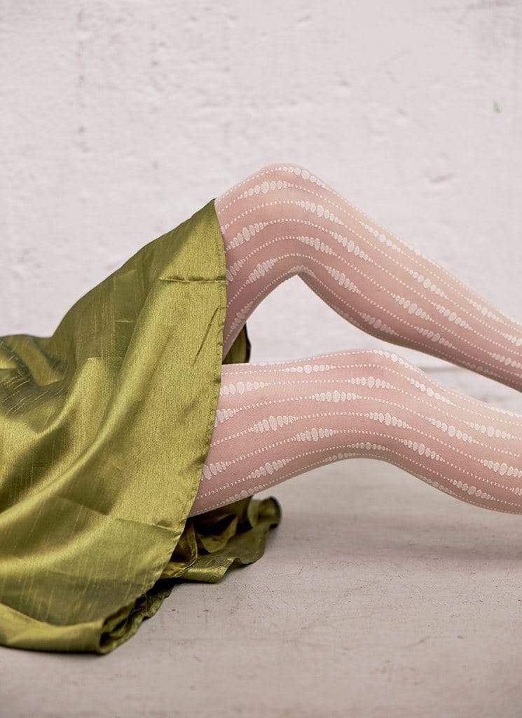 Swedish Stockings strømpebukser Josefin Drop tights 20 den - ivory