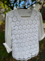 Last inn bildet i Galleri-visningsprogrammet, Vintage Vintage bluser S Vintagebluse - flapper, str S
