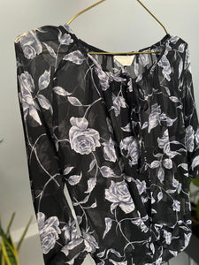 Vintage Vintage bluser S/M Vintagebluse - Nattroser, str S/M