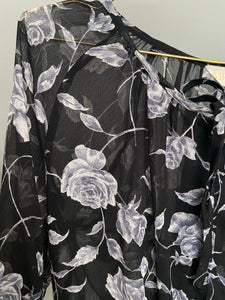 Vintage Vintage bluser S/M Vintagebluse - Nattroser, str S/M