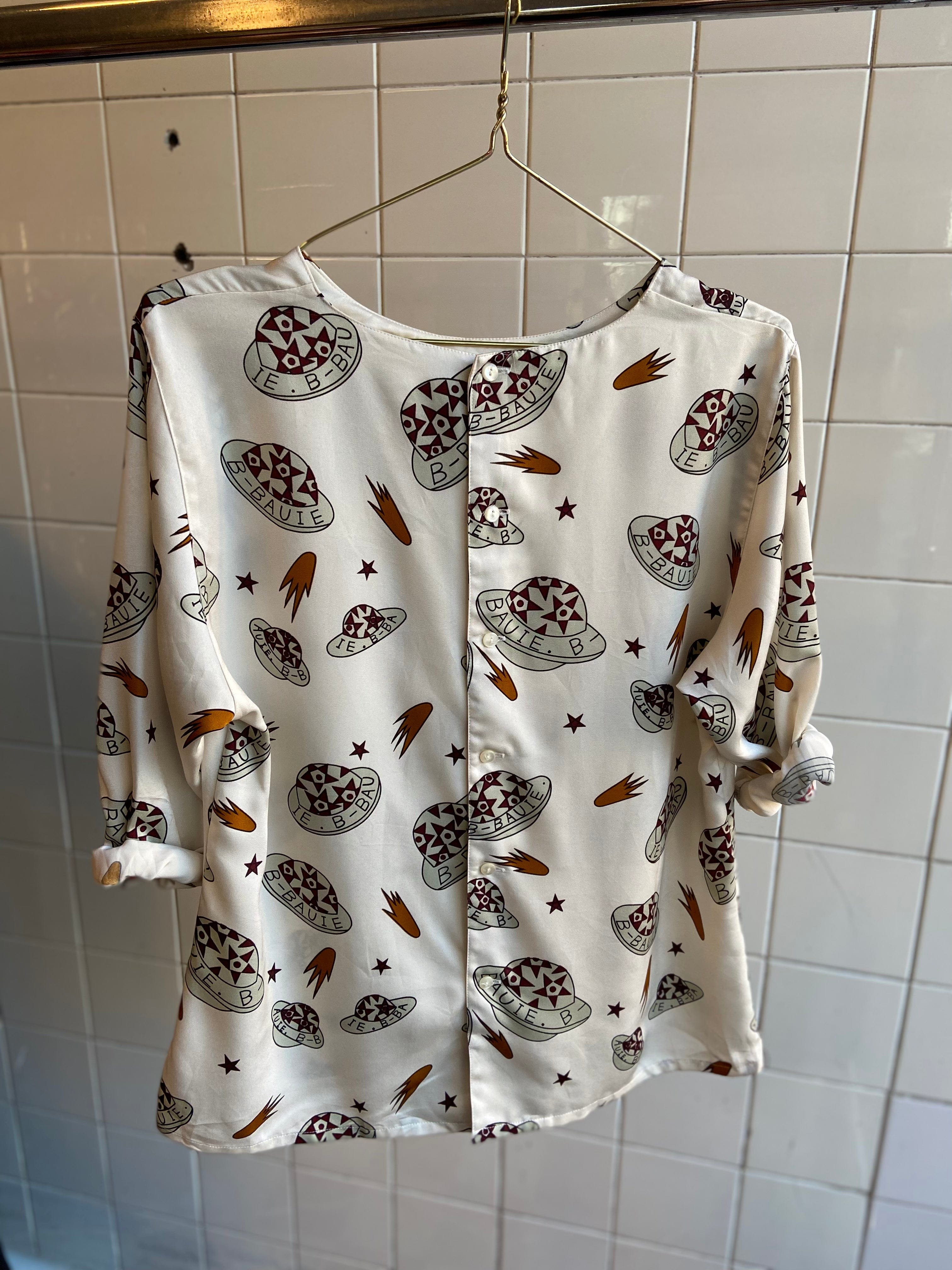 Vintage Vintage bluser M Vintagebluse - UFO, str M